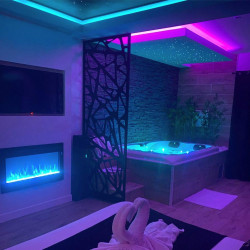 Appartement avec jacuzzi privatif pour un weekend romantique   